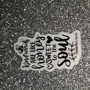 PROVERB WATERPOOF Sticker Honey